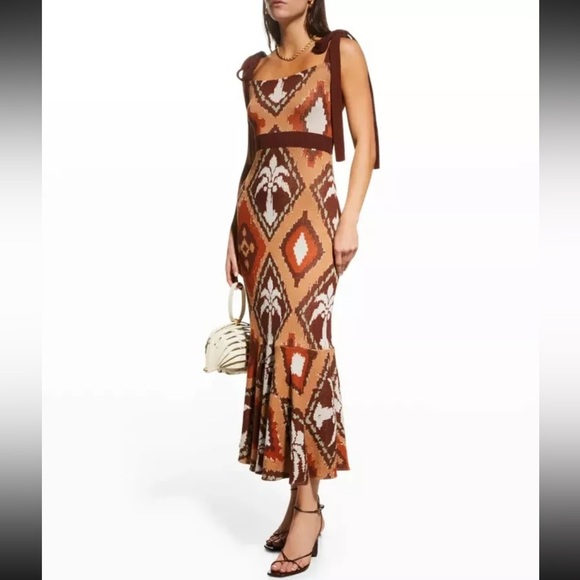 Johanna Ortiz Nymph Secrets Knit Midi Dress - Picture 3 of 6